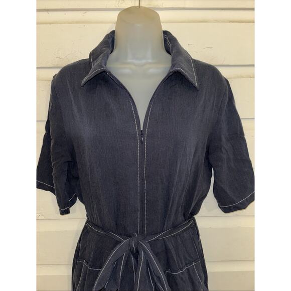 NWT Oh Seven Days Short Sleeve Beatrice Jumpsuit Size XS - Picture 2 of 8